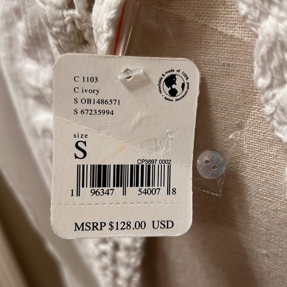 83. ๐HP๐. Free People Megan Crochet Top in Ivory - Picture 15 of 17